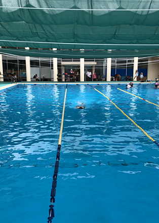 PADIダイブマスターコースのスタミナ評価「800ｍスノーケルスイム」