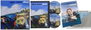 沖縄ダイビングライセンス講習専門店KAHANAが開催するPADIスクーバーダイバーコースで使用する教材