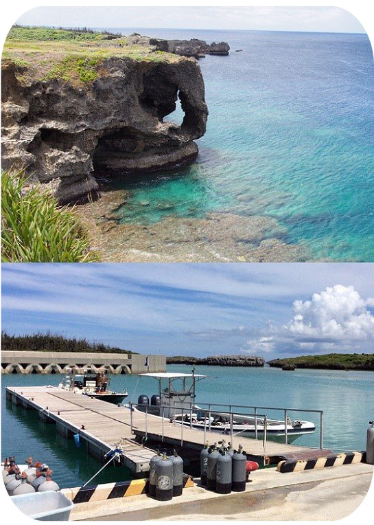 沖縄ダイビングショップKAHANAが開催する万座ダイビング